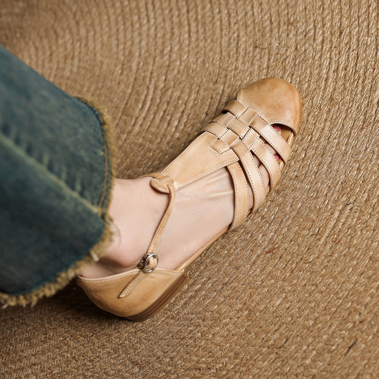 Dalia | Genuine Leather Flats