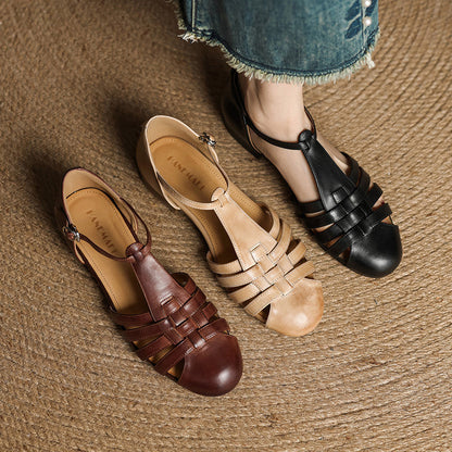 Dalia | Genuine Leather Flats