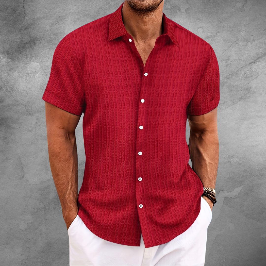 Dylan | Men's Relaxed Classic Striped Shirt