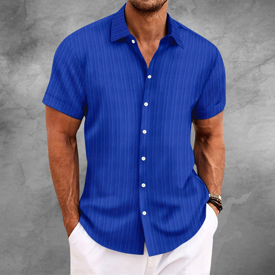 Dylan | Men's Relaxed Classic Striped Shirt