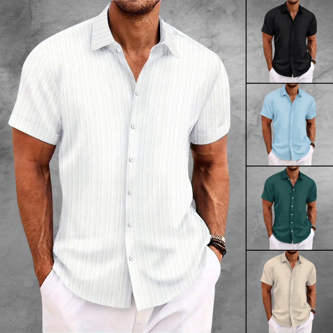 Dylan | Men's Relaxed Classic Striped Shirt