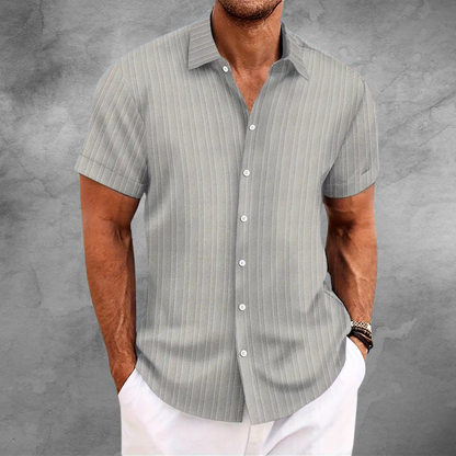 Dylan | Men's Relaxed Classic Striped Shirt