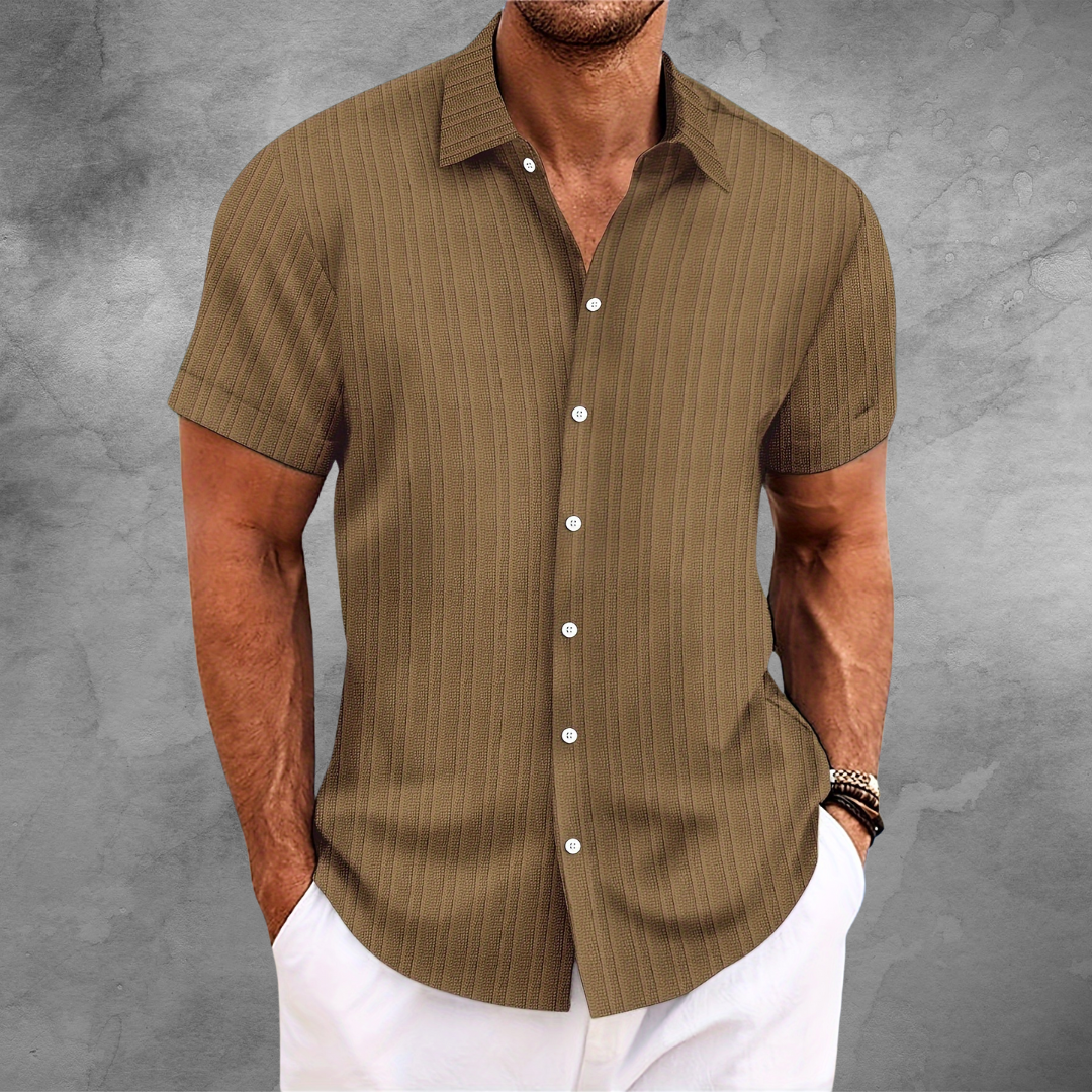 Dylan | Men's Relaxed Classic Striped Shirt