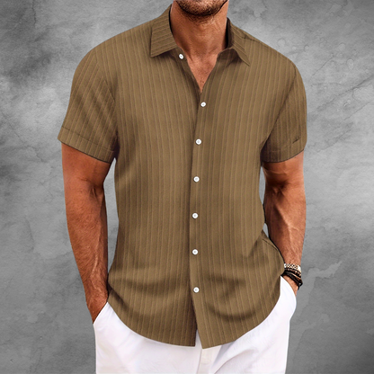 Dylan | Men's Relaxed Classic Striped Shirt