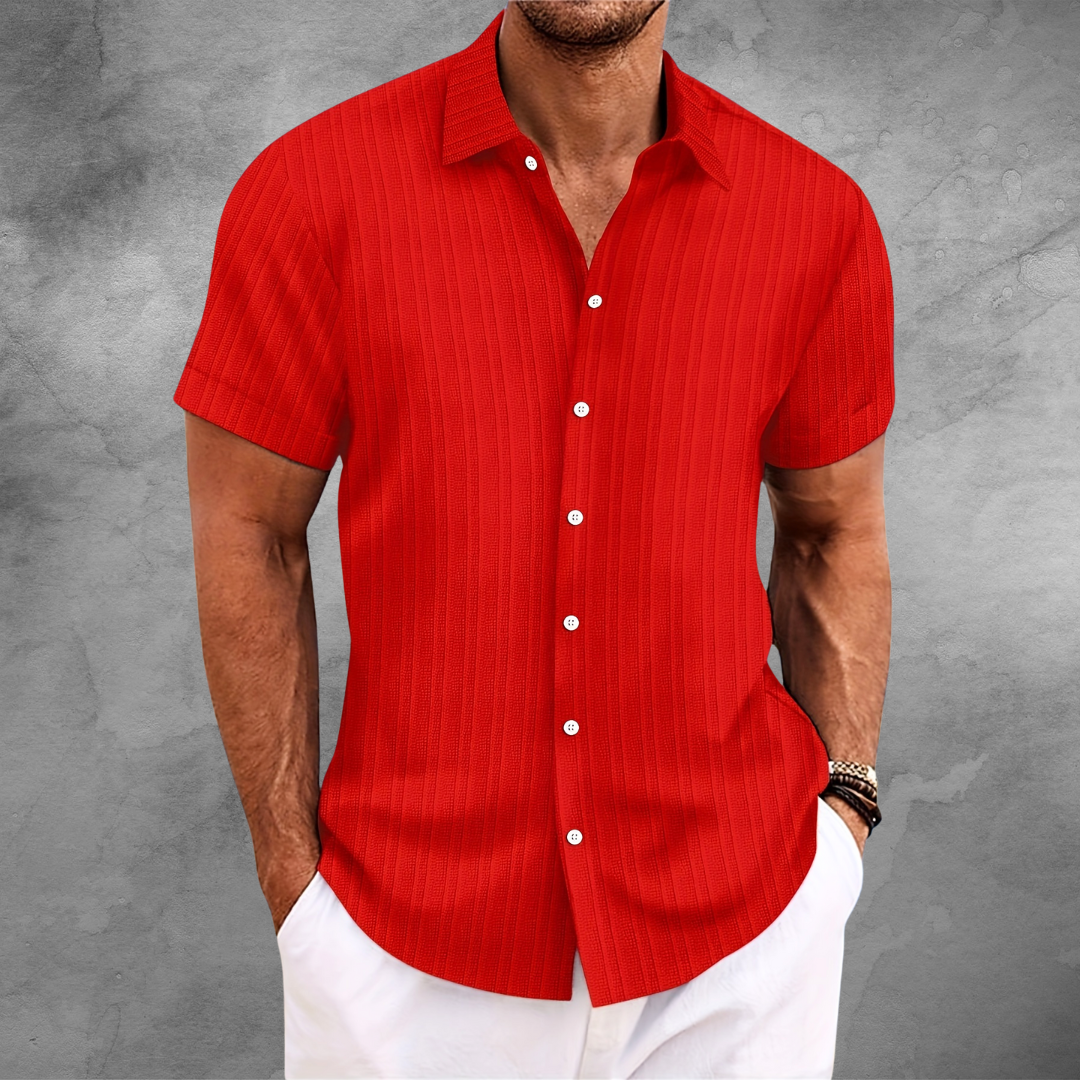Dylan | Men's Relaxed Classic Striped Shirt