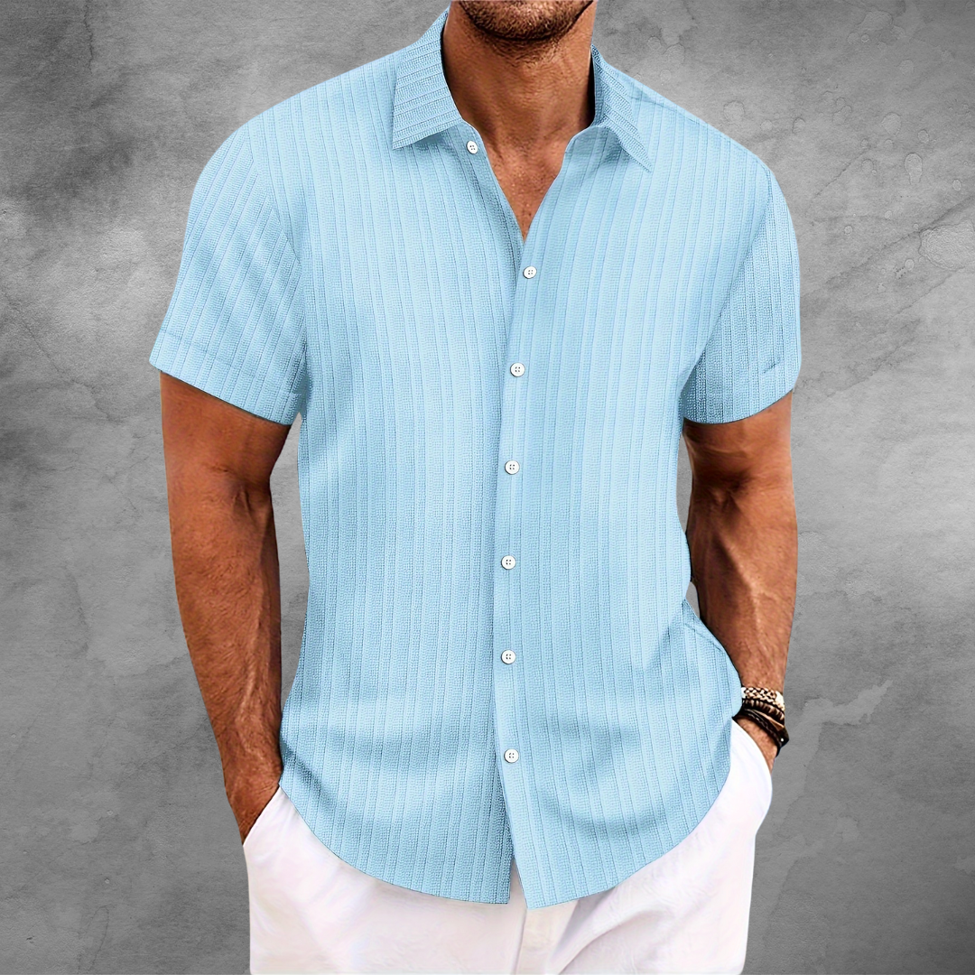 Dylan | Men's Relaxed Classic Striped Shirt
