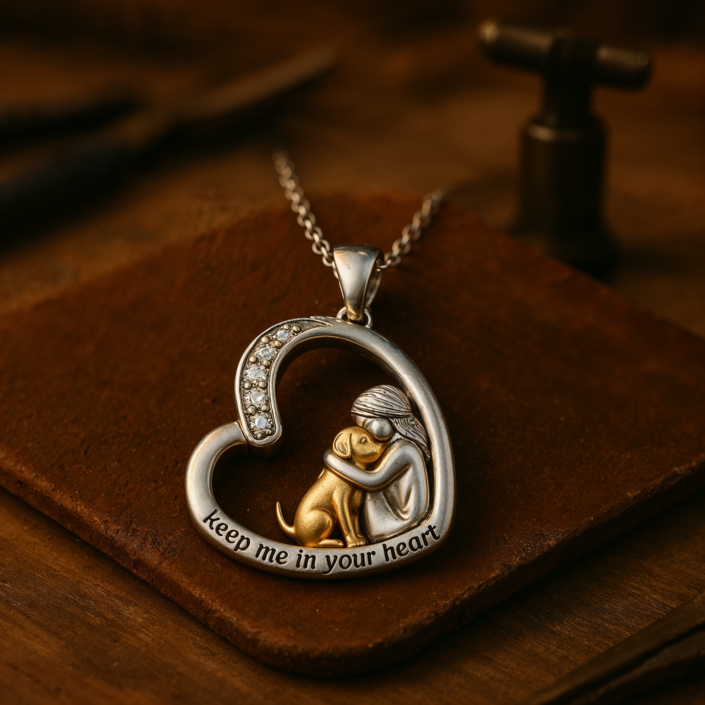 FaithfulHeart | Dog Lover's Pendant