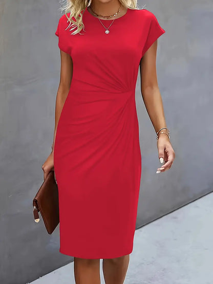 Katrien | Women's Elegant Midi Dress with a Flattering Fit
