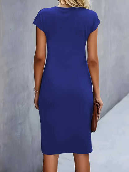 Katrien | Women's Elegant Midi Dress with a Flattering Fit