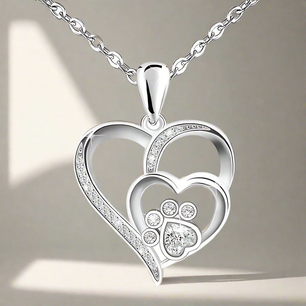 Eternal Paw Heart | Infinite Love Pet Collar