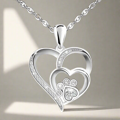 Eternal Paw Heart | Infinite Love Pet Collar