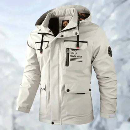 Isaac | Men's Waterproof Outdoor Jacket with Pockets