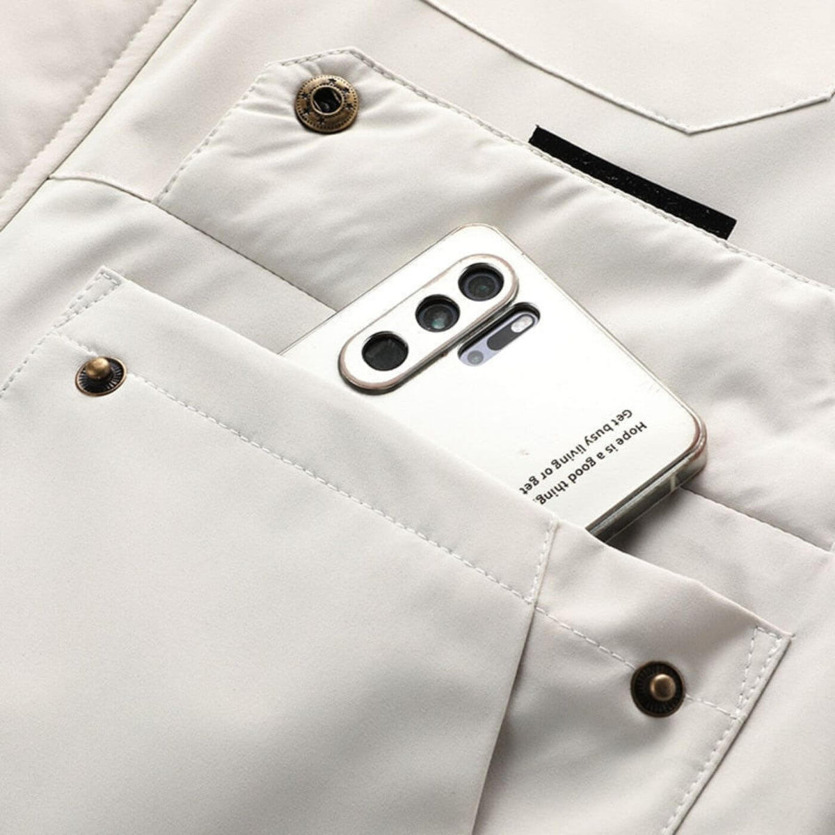 Isaac | Men's Waterproof Outdoor Jacket with Pockets
