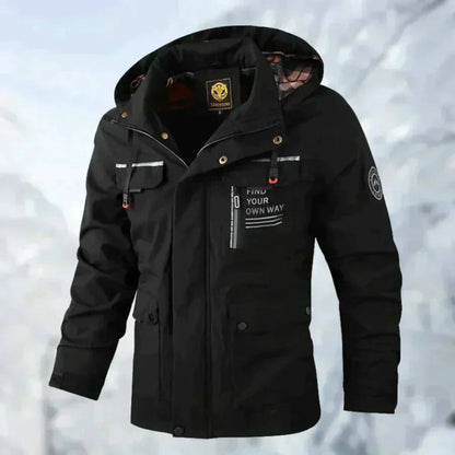 Isaac | Men's Waterproof Outdoor Jacket with Pockets
