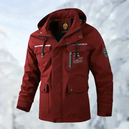 Isaac | Men's Waterproof Outdoor Jacket with Pockets