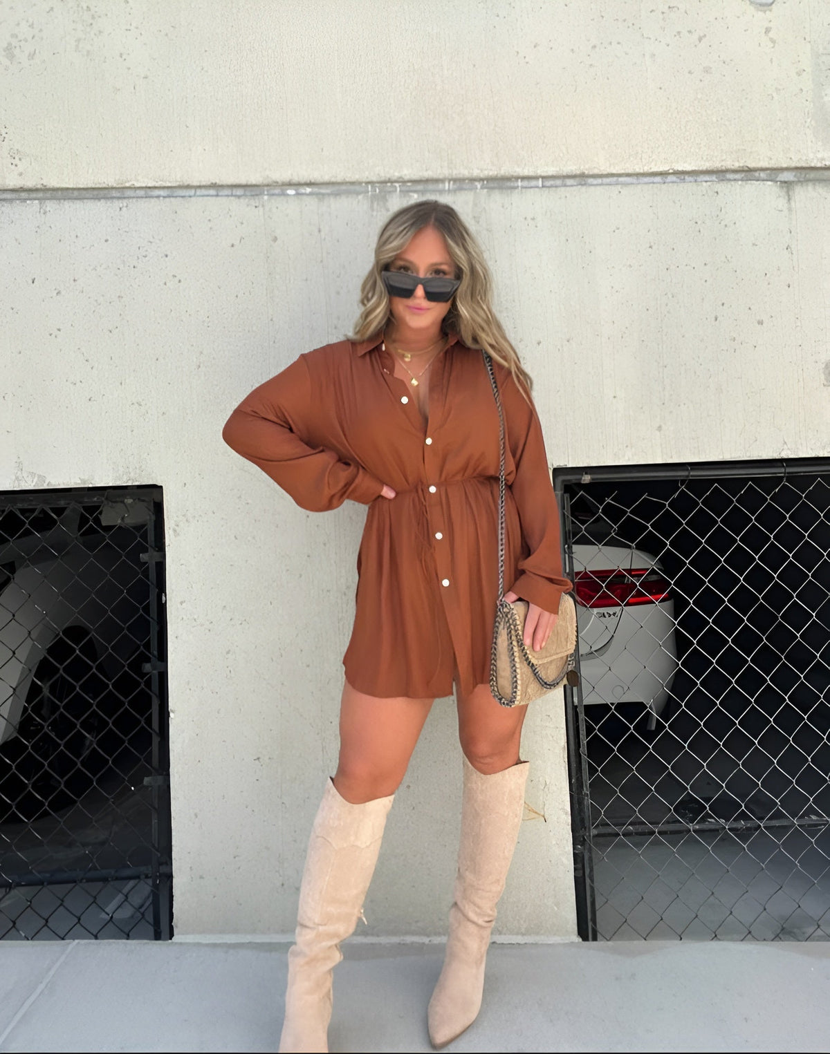 Fara | Women's Chic Romper Mini Dress