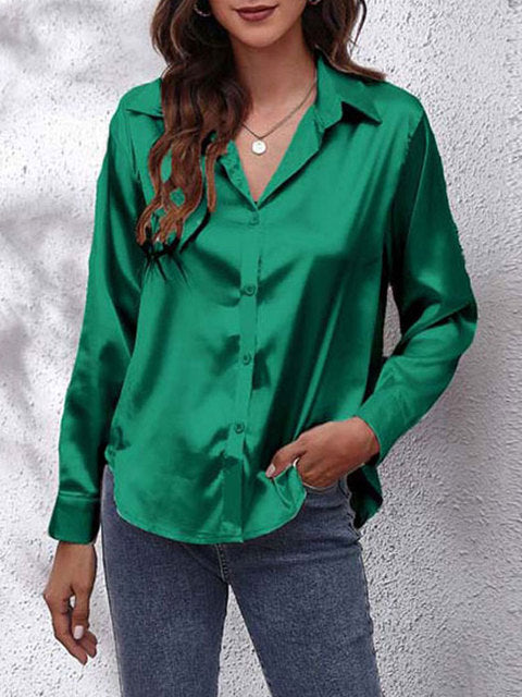 Women's Chic Long-Sleeve Shirt