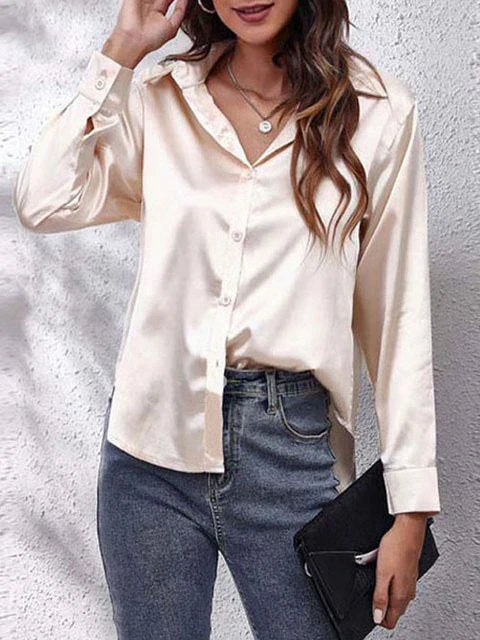 Women's Chic Long-Sleeve Shirt