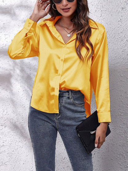 Women's Chic Long-Sleeve Shirt