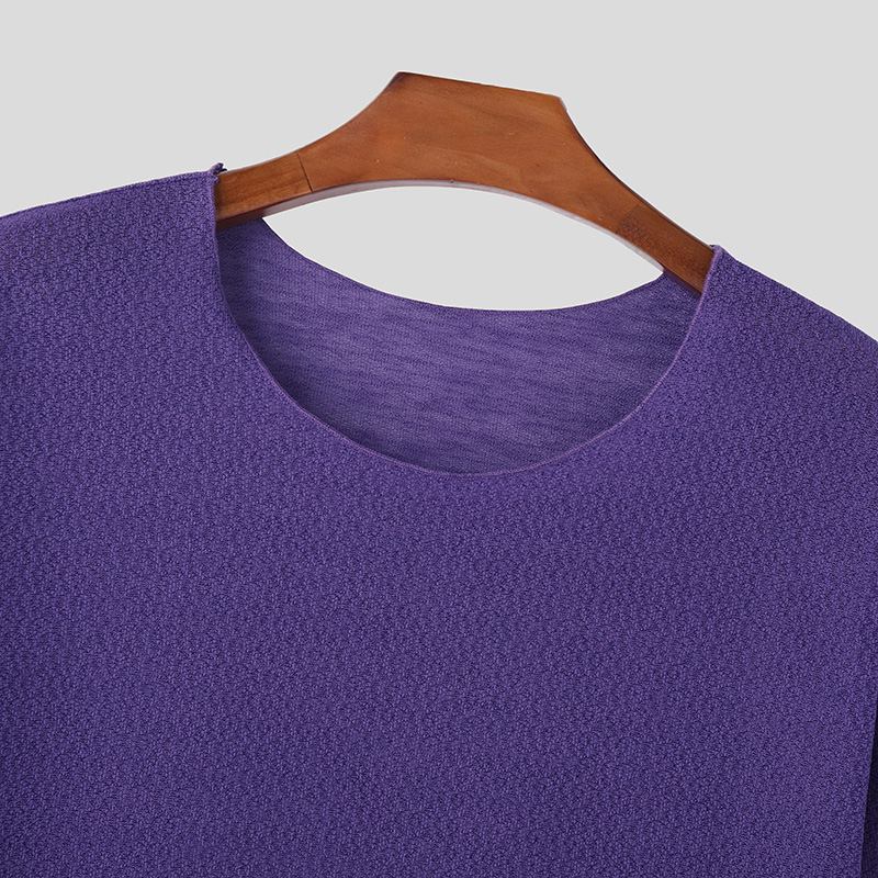 Dakota | Men's Longline Sweatshirt with Round Neck