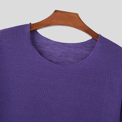 Dakota | Men's Longline Sweatshirt with Round Neck