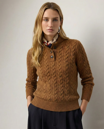Women's Arden Jumper with Button Front