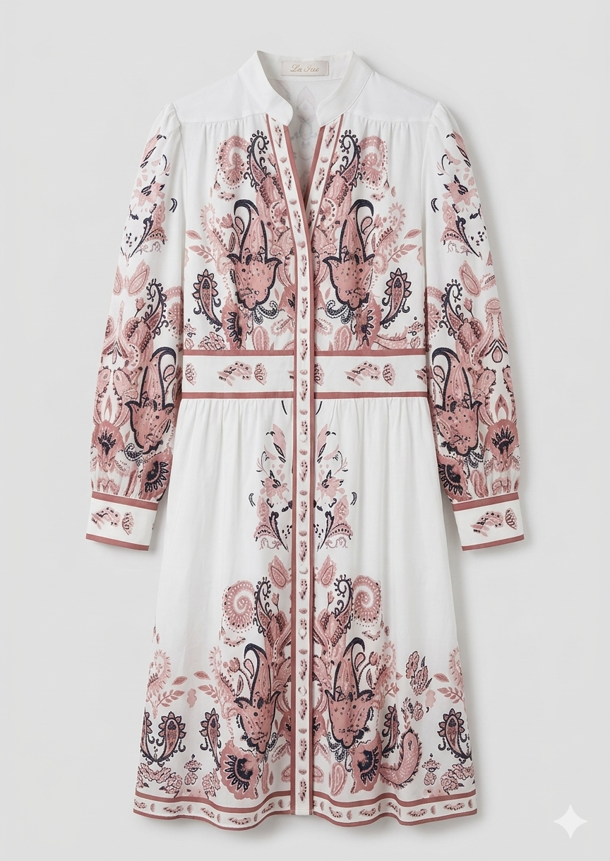 Women's Heidi-Inspired Floral Maxi Dress with V-Neck and Long Sleeves for Festive Occasions