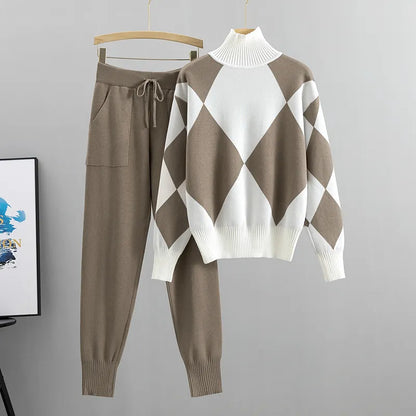 Valeria | Women's Elegant 2 Piece Set with Pockets and Drawstring