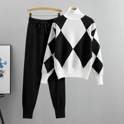 Valeria | Women's Elegant 2 Piece Set with Pockets and Drawstring
