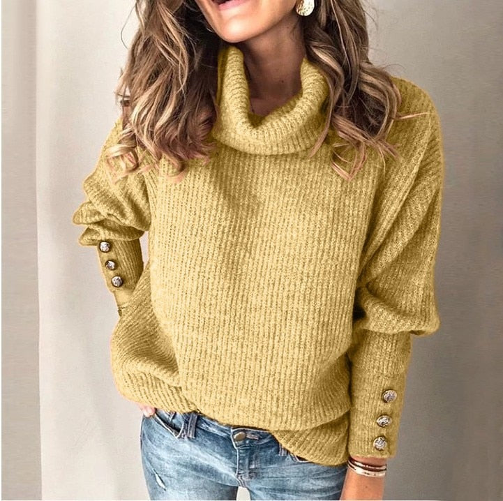 Trish | Lightweight Turtleneck Pullover