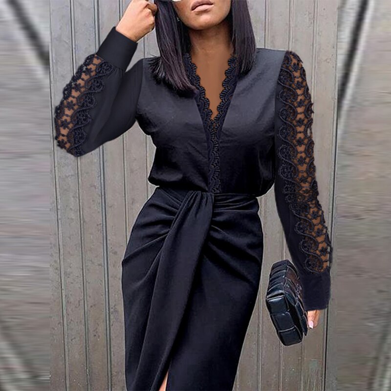 Chic Long Cocktail Maxi Dress for Women | Opulent Evening Gown