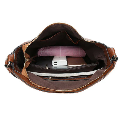 Gudborg | Elegant and Spacious Everyday Bag in Classic Black