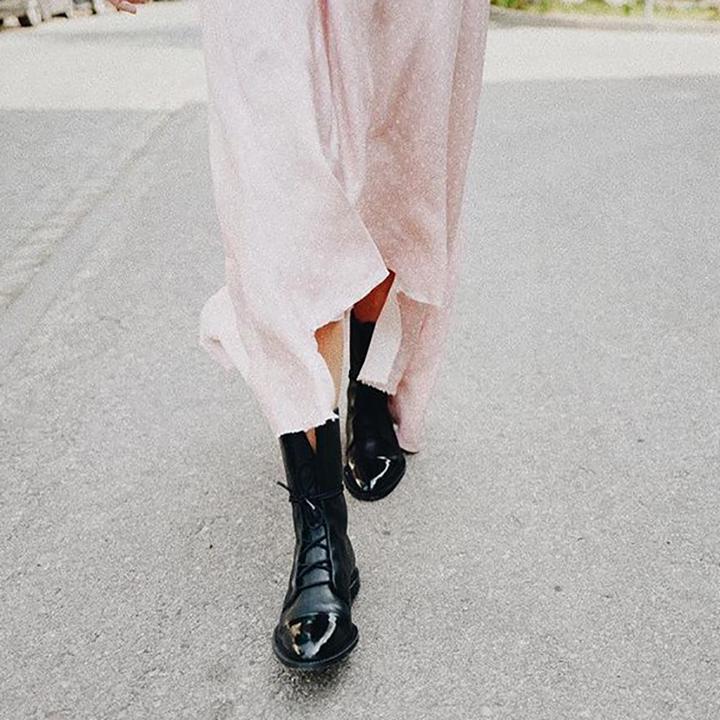 Selene | Women's Orthopedic Lace-Up Premium Heeled Boots