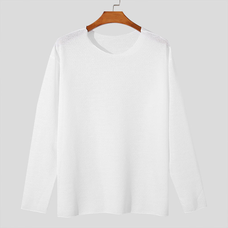 Dakota | Men's Longline Sweatshirt with Round Neck