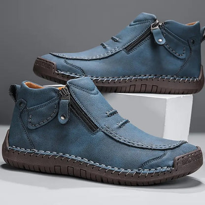 Klaus | Men's Cushioned Lace-Up Ergonomic Orthopedic Shoes