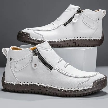Klaus | Men's Cushioned Lace-Up Ergonomic Orthopedic Shoes