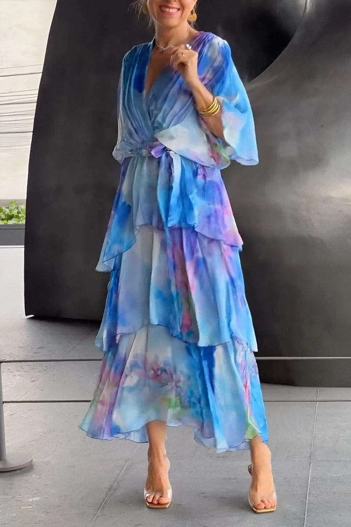 Odette | Women's Elegant Flowing Maxi Dress