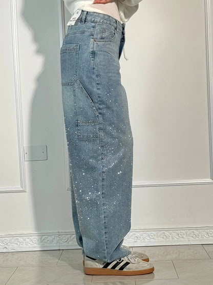 Violette | Women's High-Waisted Wide-Leg Trousers with Pockets