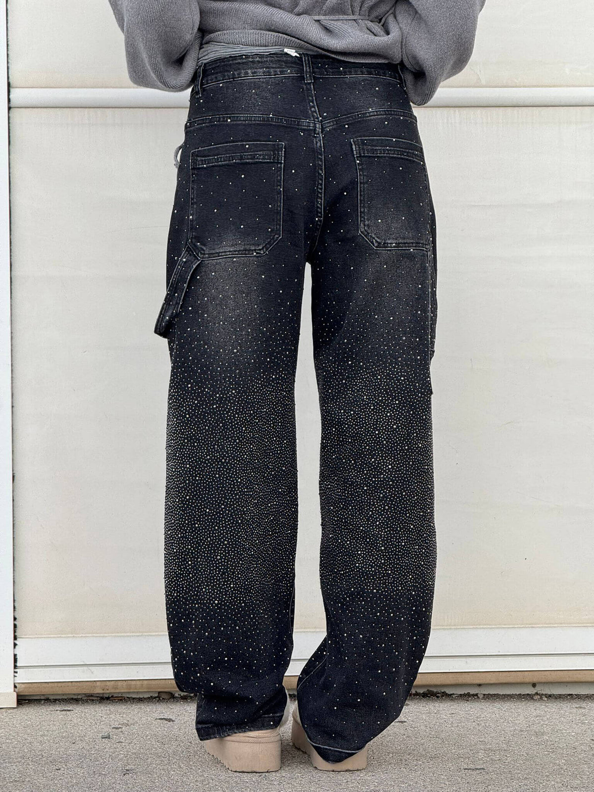 Violette | Women's High-Waisted Wide-Leg Trousers with Pockets