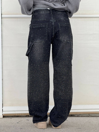 Violette | Women's High-Waisted Wide-Leg Trousers with Pockets