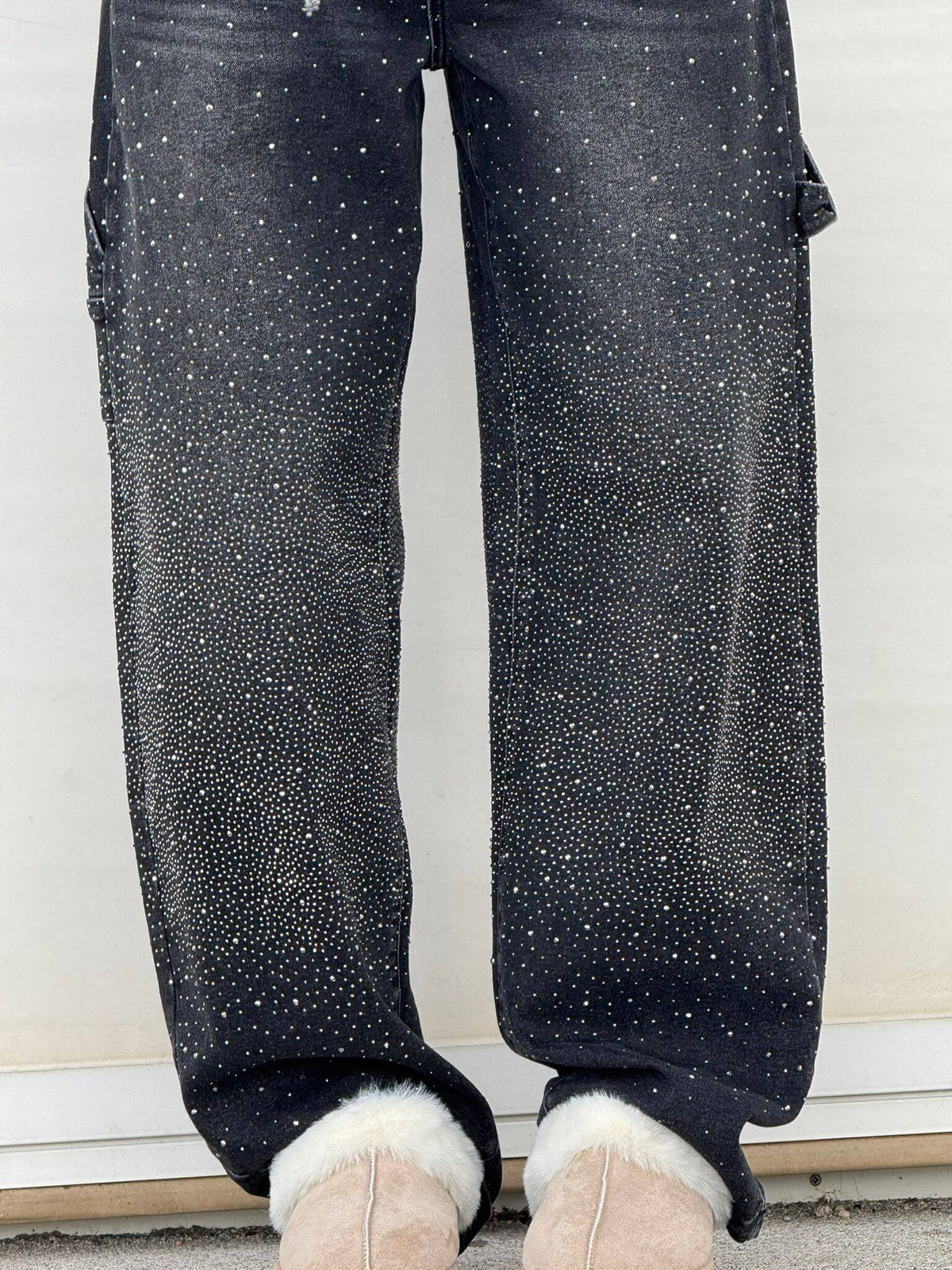 Violette | Women's High-Waisted Wide-Leg Trousers with Pockets