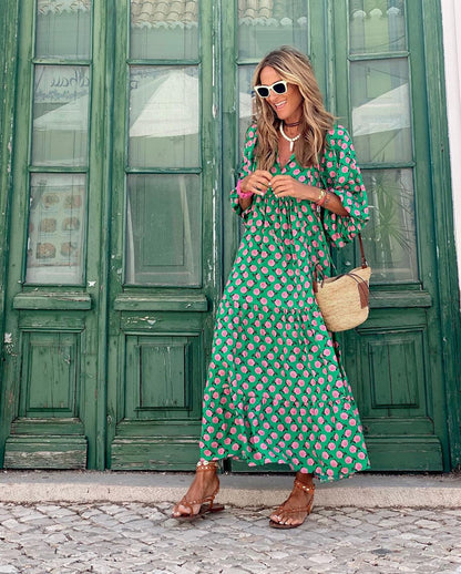 Galilea | Women's Spring Maxi Dress