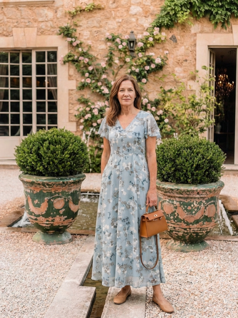 Ismeria | Women's Relaxed Floral Maxi Dress
