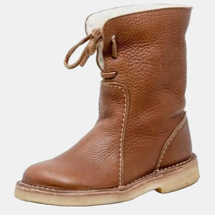 Harper | Women's Cushioned Lace-Up Sophisticated Winter Boots