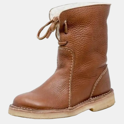Harper | Women's Cushioned Lace-Up Sophisticated Winter Boots