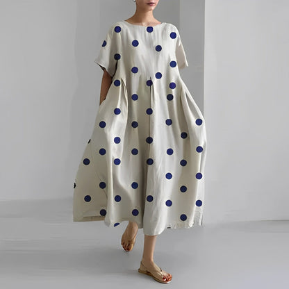 Floria | Women's Relaxed Vibrant Floral Maxi Dress