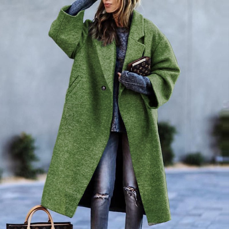Marina | Women's Vibrant Oversized Long Coat
