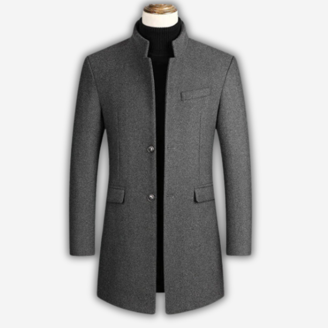 Men's Overcoat with Long Sleeve