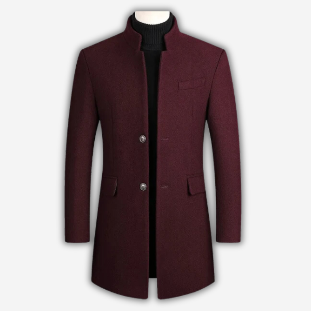 Men's Overcoat with Long Sleeve
