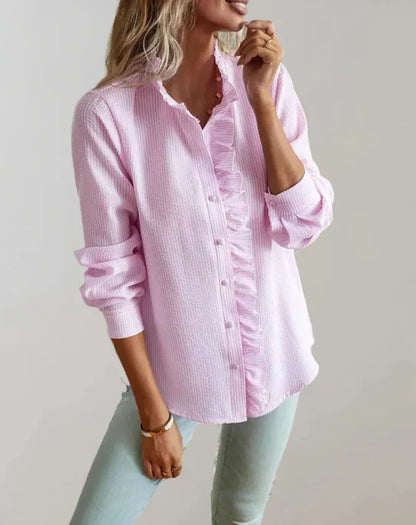 Natalie | Blouse with Ruffles